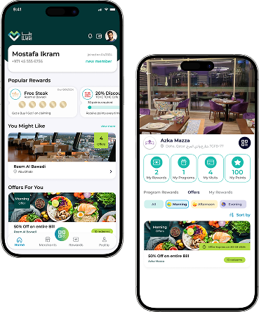 Wafa mobile app mockup preview